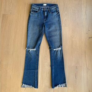 MOTHER Flare Jeans in Classic Blue